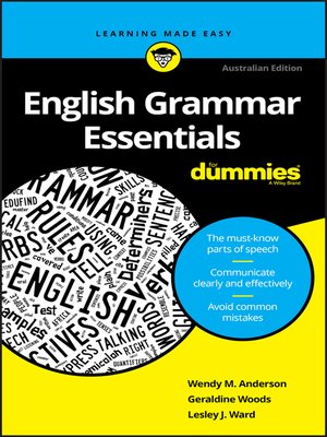 cover image of English Grammar Essentials For Dummies